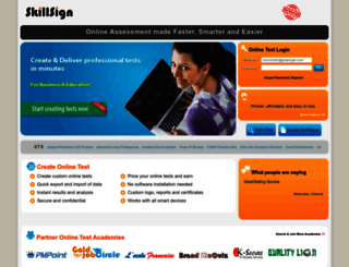 skillsign.com screenshot