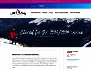 skiloveland.com screenshot