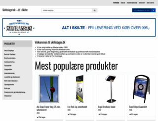 skiltelager.dk screenshot