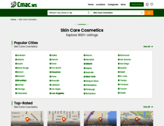 skin-care-cosmetics-stores.cmac.ws screenshot