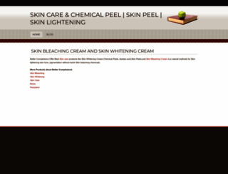 skin-whitening-cream.weebly.com screenshot