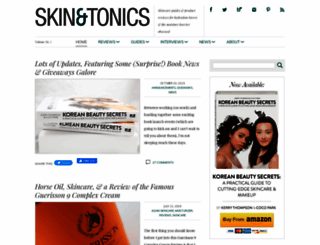 skinandtonics.com screenshot