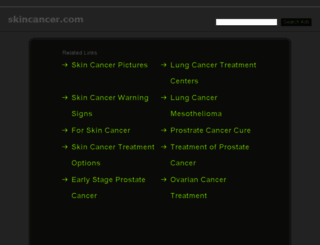 skincancer.com screenshot