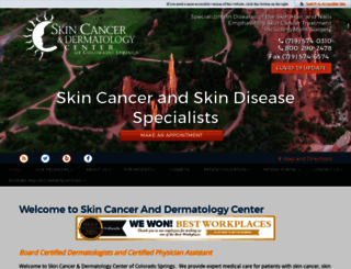 skincancerandderm.com screenshot