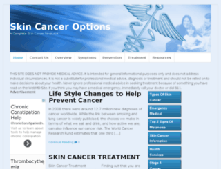 skincanceroptions.net screenshot