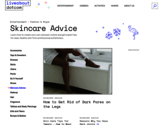 skincare.about.com screenshot