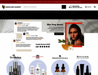 skincaremarket.net screenshot