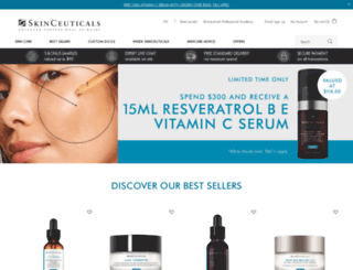 skinceuticals.com.au screenshot