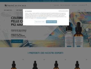 skinceuticals.it screenshot