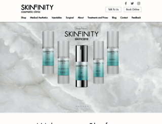 skinfinityclinic.co.uk screenshot