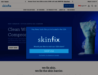 skinfixinc.com screenshot