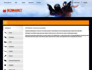 skinmarket.pl screenshot