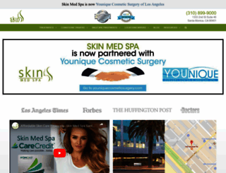 skinmedspa.com screenshot