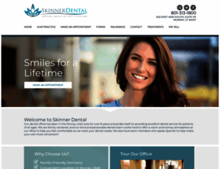 skinnerdental.com screenshot