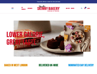 skinnybakery.co.uk screenshot