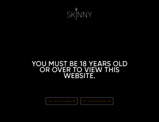 skinnybrands.co.uk screenshot