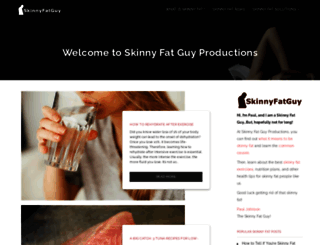 skinnyfatguyproductions.com screenshot
