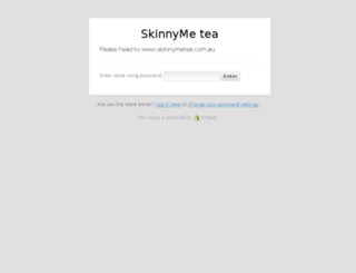 skinnymetea-landing.myshopify.com screenshot