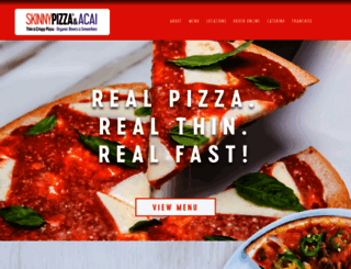 skinnypizza.com screenshot