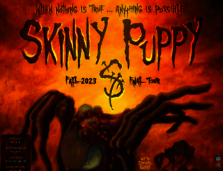 skinnypuppy.com screenshot