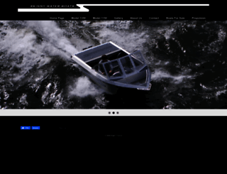 skinnywater-boats.com screenshot