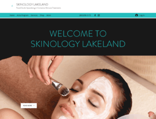 skinologylakeland.com screenshot