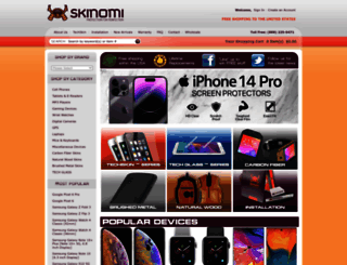 skinomi.com screenshot
