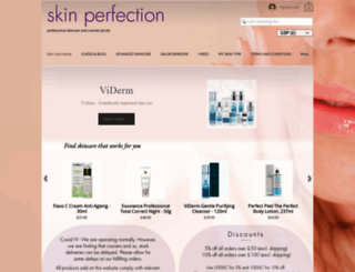 skinperfection.co.uk screenshot
