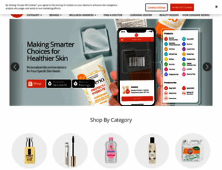 skinsafeproducts.com screenshot