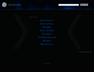 skinsis.com screenshot
