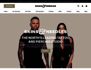 skinsnneedles.co.uk screenshot