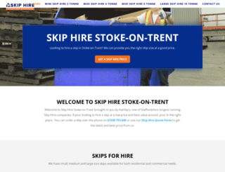 skip-hire-stoke-on-trent.co.uk screenshot