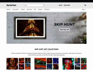 skip-hunt.artistwebsites.com screenshot