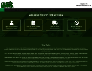 skiphirelincolnltd.co.uk screenshot