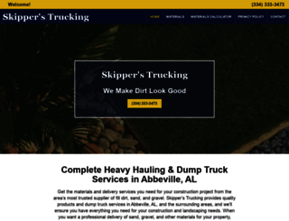 skipperstrucking.com screenshot