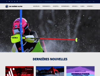 skiquebec.qc.ca screenshot