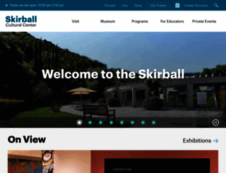 skirball.org screenshot