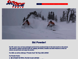 skiridetours.com screenshot