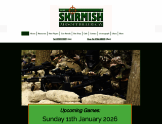 skirmish.co.uk screenshot