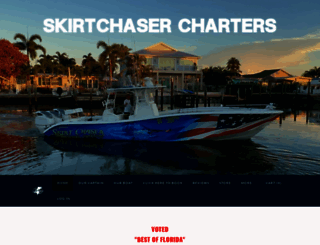 skirtchasercharters.com screenshot