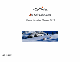 skisaltlake.com screenshot