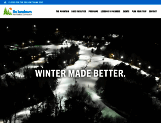 skisundown.com screenshot