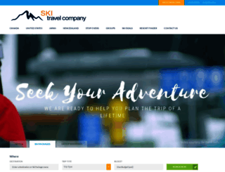 skitravelcompany.com.au screenshot