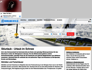 skiurlaub-infos.de screenshot