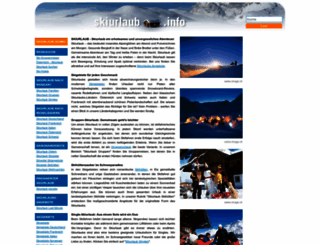 skiurlaub.info screenshot