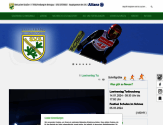 skiverband-schwarzwald.com screenshot