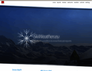 skiweather.eu screenshot