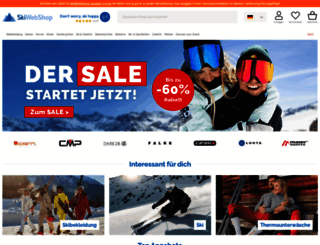 skiwebshop.de screenshot