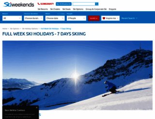 skiweeks.com screenshot