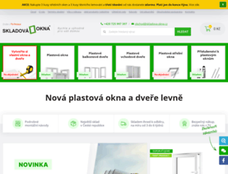 skladova-okna.cz screenshot